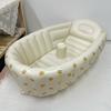 Bañera Inflable para Niños Estilo Coreano, Bañera Portátil para Bebé para Viaje, Punto de Juego Acuático al Aire Libre