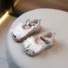 Nuevos Zapatos de Princesa para Bebé Niña Primavera y Otoño 2026 con Suelas Suaves, Antideslizantes, Lazo, Zapatos Pequeños de Cuero para Niños de 1-3 Años