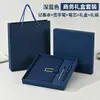 Conjunto de caixa de presente de caderno A5 personalizado para negócios, bloco de notas para escritório corporativo, livro de registro de reuniões, fonte de fábrica com logotipo