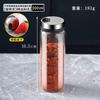 Frasco de Vidrio Resistente al Calor Transfronterizo para Condimentos, Botella de Condimentos para el Hogar, Botella de Condimentos para Barbacoa, Frasco para Polvos de Cocina, Frasco para Sal, Dispensador de Condimentos