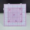 Tablero de cuentas con forma de pata de gato rosa con pines largos para dibujar líneas, Herramienta de cuentas de 2.6 mm que no se deforma, Tablero de cuentas engrosado y resistente a altas temperaturas