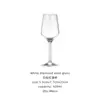 Venta directa del fabricante: Decantador de Cristal, Copa de Gran Capacidad, Copa de Vino Tinto, Alto Valor Estético, Decantador en Forma de U con Esmalte Rosa