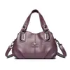 Bolsa Feminina, Novo Estilo Transfronteiriço, Bolsa de Ombro e Transversal Elegante e Versátil para Mães de Meia-Idade e Idosas, Pequena Bolsa de Mão