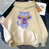 Moletom com Capuz Gráfico Derpy de Demon Slayer Kpop Moda Feminina Masculina Roupas Soltas Cobertura com Capuz de Lã