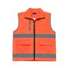 Chaleco de Voluntario Chaleco de Voluntario Supermercado Promoción Publicitaria Ropa de Trabajo Tráfico Logo Imprimible Banda Reflectante Chaleco de Seguridad