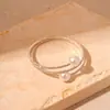 Pulsera de Moda Transfronteriza con Perlas Artificiales Incrustadas de Diamantes, de Temperamento, Moderna y Personalizada, Joyería de Lujo Ligero y de Alta Gama Europea y Americana