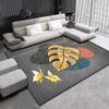 Manta de lujo ligera de estilo nórdico para sofá, mesa de centro, moderna y sencilla alfombra para sala de estar, dormitorio, manta completa