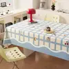 Toalha de Mesa Minimalista 2026 Novo Modelo Impermeável à Prova de Óleo Lavável Toalha de Mesa Luxo Leve High-End Capa de Mesa de Centro para Casa