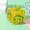Artículo Caliente de Douyin Cubo de Hielo Caramelo de Malta Juguete para Apretar Juguete de Descompresión Calabaza de Halloween Cabeza de Calabaza Artefacto de Descompresión Artefacto para Apretar