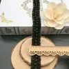 En Stock Encaje de Malla Perla Adorno de Encaje Estilo Chanel Decoración para Falda DIY Cuello de Ropa Puños Accesorios para Vestido de Novia