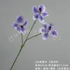 Nueva Orquídea Mariposa Phalaenopsis Vanda de Tallo Alto Flor Artificial Arreglo Floral para Sala de Estar Mesa de Comedor Decoración del Hogar Flor Artificial