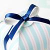 Lote en stock de embalaje para regalo de boda de múltiples especificaciones, cinta de color azul marino, cinta para embalaje DIY hecho a mano, 23 m/rollo