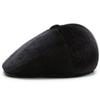 Gorro de pelo de visón sintético para hombre, cálido, con forro de pelo, para otoño e invierno, para personas mayores, grueso, resistente al frío y con protección auditiva, para exteriores.