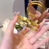 Pulsera de Mahjong con Hielo Picado Estilo Chino, Cobre Chapado en Oro, Mismo Estilo que en Tiendas de Oro, con Trece Manos Ganadoras y una Racha Ganadora, Pulsera con Diseño Floral