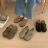 Zapatos Birkenstock Retro de Cobertura Total para Mujer 2026 Nuevo Estilo Slip-On Planos Mocasines de Piel Genuina Zapatos Birkenstock