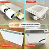 Unidades Fan Coil Horizontales para Uso Comercial, Doble Propósito para Calefacción y Refrigeración, Unidades Terminales de Aire Acondicionado Central, Unidades Fan Coil Horizontales Ocultas