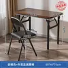 Mesa Dobrável para Computador de Mesa, Mesa de Estudo, Mesa para Escritório Doméstico de Estudante, Mesa Pequena Retangular, Mesa Simples para Casa Alugada