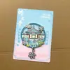 Shandong Jinan adesivos de geladeira cidade Fonte Baotu lembrancinhas turísticas Wenchuang casa adesivos magnéticos de madeira fabricantes atacado