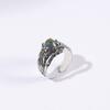 Europa y Estados Unidos estrella nueva serie Piedra lunar anillo vintage anillo de metal anillo anillo anillo anillo anillo anillo