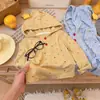 Sudadera Sombrero Mágico Estilo Coreano para Niños Base de Puntos Otoño/Invierno Ropa Interior para Bebé Suave y Amigable con la Piel Top de Manga Larga