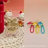 Colgante de oro puro 999 Hello Kitty, serie de setas tridimensionales Sanrio, cordón, regalo promocional de tienda de oro