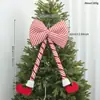 Novas Decorações de Laços para Árvore de Natal Transfronteiriças, Enfeites de Natal, Adereços e Decorações Criativas para Montagem de Cenário Atmosférico