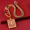 Tíbet Pintado a Mano Mitad Dorado Pintado Ocho Santos Patronos Wuye Thangka Manjushri Zaki Ram Dios Amarillo y Negro de la Riqueza Mahakala Thang