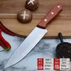 Cuchillo Ligero para Cortar Verduras y Carne al Aire Libre Mango de Madera Acero Inoxidable Cuchillo de Chef Compacto para Sopa Pescado Cuchillo Afilado al por Mayor Listo para Usar
