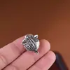 Ciervo Dorado Rey 990 Plata Pura Estilo Vintage Colgante de Cuerda Trenzada DIY Hecho a Mano Accesorio de Plata Granate Producto Nuevo