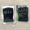 Guantes tácticos de dedo completo Oji de medio dedo con protección articulada de caparazón duro, cálidos, anticorte, especiales para aficionados militares, entrenamiento militar de combate