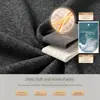 Ventas Directas de Fábrica Transfronterizas Sudadera Cálida de Seda de Morera y Lana para Hombre Otoño e Invierno 2026 Cuello Redondo Gruesa Interior Manga Larga