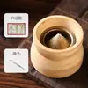 Caja de Moxibustión para el Ombligo de Madera Maciza, Caja de Moxibustión para el Abdomen, Flujo Inverso de Humo de Moxa, Torre de Moxa, Equipo de Moxibustión, Tarro de Moxibustión