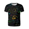 Ropa de Verano para Comercio Exterior Nuevo Animal Lobo Tendencia Europea y Americana Camisetas Deportivas Casuales de Manga Corta con Impresión Digital 3D
