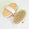Cepillo de Baño de Cerdas de Jabalí Más Vendido Transfronterizo, Cepillo Seco Corporal, Cepillo Corporal Exfoliante, Cepillo Exfoliante de Cerdas de Jabalí, Cepillo de Baño Mágico