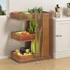 Estante de Almacenamiento de Verduras para Piso de Casa Cocina Cesta de Almacenamiento de Cebolleta Jengibre Ajo Balcón Pasillo Cesta de Almacenamiento de Frutas y Verduras Camote