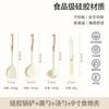Espátula de Silicone Utensílios de Silicone para Cozinha Conjunto de Quatro Peças Pegador de Alimentos Colher de Sopa Conjunto de Pinça Pá de Silicone Xukang exclusivo