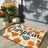Decoraciones de Halloween Transfronterizas en Stock para Uso Doméstico, Felpudos para Puerta de Entrada de Fácil Cuidado, Alfombrillas de Baño, Alfombras para Piso de Vestíbulo, Disponibles para Dropshipping