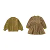 Suéter com Padrão de Diamante Xiangse Estilo Coreano para Meninas Conjunto de Duas Peças Estilo Outono e Primavera 2026 Nova Moda Infantil Conjunto para Menininha