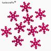 Lentejuelas de copos de nieve navideños transfronterizos, fiesta de bodas, hielo y nieve, material de polvo dorado, bricolaje, accesorios de decoración de tocado para niños hechos a mano