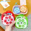 Llavero Creativo de Máquina de Topos Rebote con Sonido de Aplastamiento Juguete Portátil Divertido para Alivio del Estrés Infantil Colgante