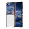 Adequado para Capa Protetora de Celular Samsung Galaxy Z Flip7 Capa Protetora Transparente Samsung Galaxy Z Flip7