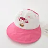 Chapéu de Sol para Bebê Verão Infantil Fino Respirável Chapéu de Pescador de Menina Boné de Baseball de Tela Proteção Solar Chapéu de Sol