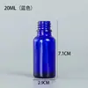 Nova Garrafa Transparente para Óleo Essencial 30ml Portátil de Viagem Frasco de Amostra de Vidro Frasco Conta-gotas Essência Cosméticos Sub-frasco