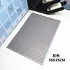 Tapete Antiderrapante para Bar de Chá com Leite Tapete para Bar de Café Tapete Retangular Drenante para Cozinha Porta-Copos de Vinho Ktv Porta-Copos de Borracha para Chá