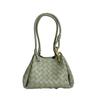 Bolsa de Paracaídas Nueva de Verano 2025 Bolso Tejido de Piel de Oveja Hebilla de Cuerda Metálica Bolso de Cuero Genuino para Mujer Bolso de Hombro Cruzado