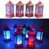 Vela Navideña Lámpara de Viento Papá Noel Lámpara de los Deseos Iluminación Navideña Decoración Decoración Hogar Navidad Regalos de Navidad