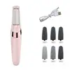 Moldeador de pies eléctrico nuevo transfronterizo frotamiento automático de pies callos herramienta de pedicura de pies máquina de peeling de belleza para pies recortador de pies