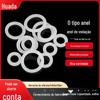 Diâmetro externo de silicone 15-400 * diâmetro do fio 5MM transparente impermeável o-ring elástico de alta temperatura anel de vedação de grau alimentício