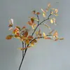 Folhas Simuladas de Resedá Impressas em 3D, Folhas de Dinheiro, Plantas Verdes Decorativas Macias, Decoração de Galho para Estúdio, Sensação de Película, Atacado