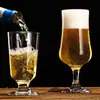 Copo para Cerveja Artesanal, Copo Especial para Água com Gás, Copo de Suco para Bebidas Geladas de Restaurante da Moda, Copo para Coquetel, Copo para Bebidas